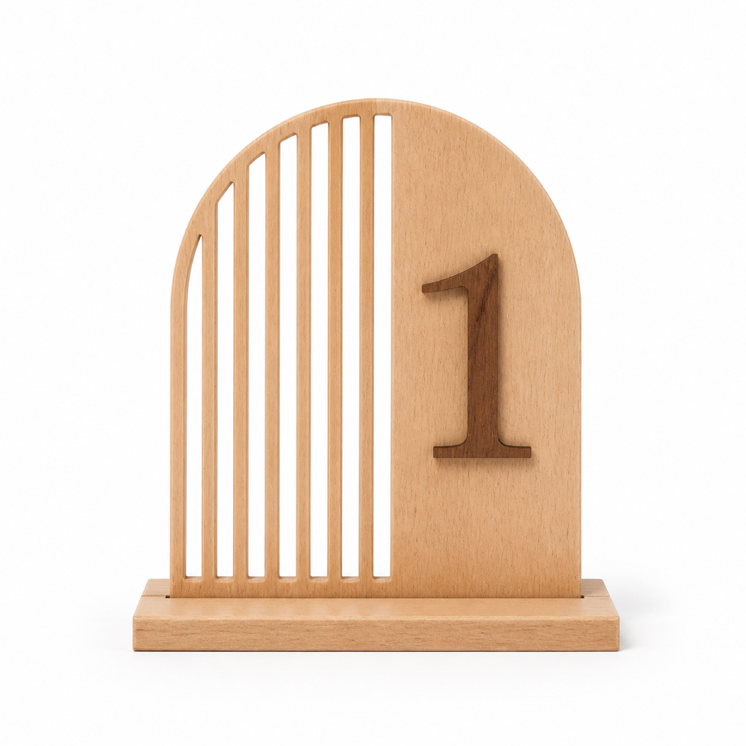 12 Wedding Table Numbers SVG