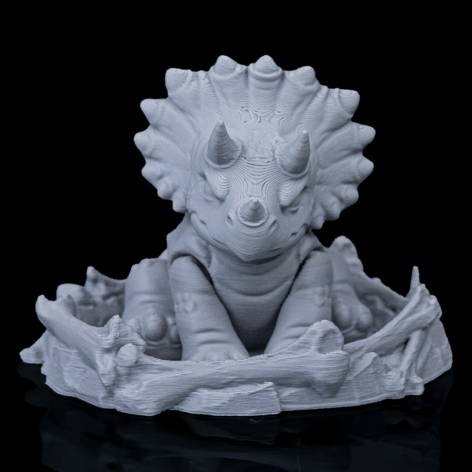 Juguete articulado Tiny Triceratops