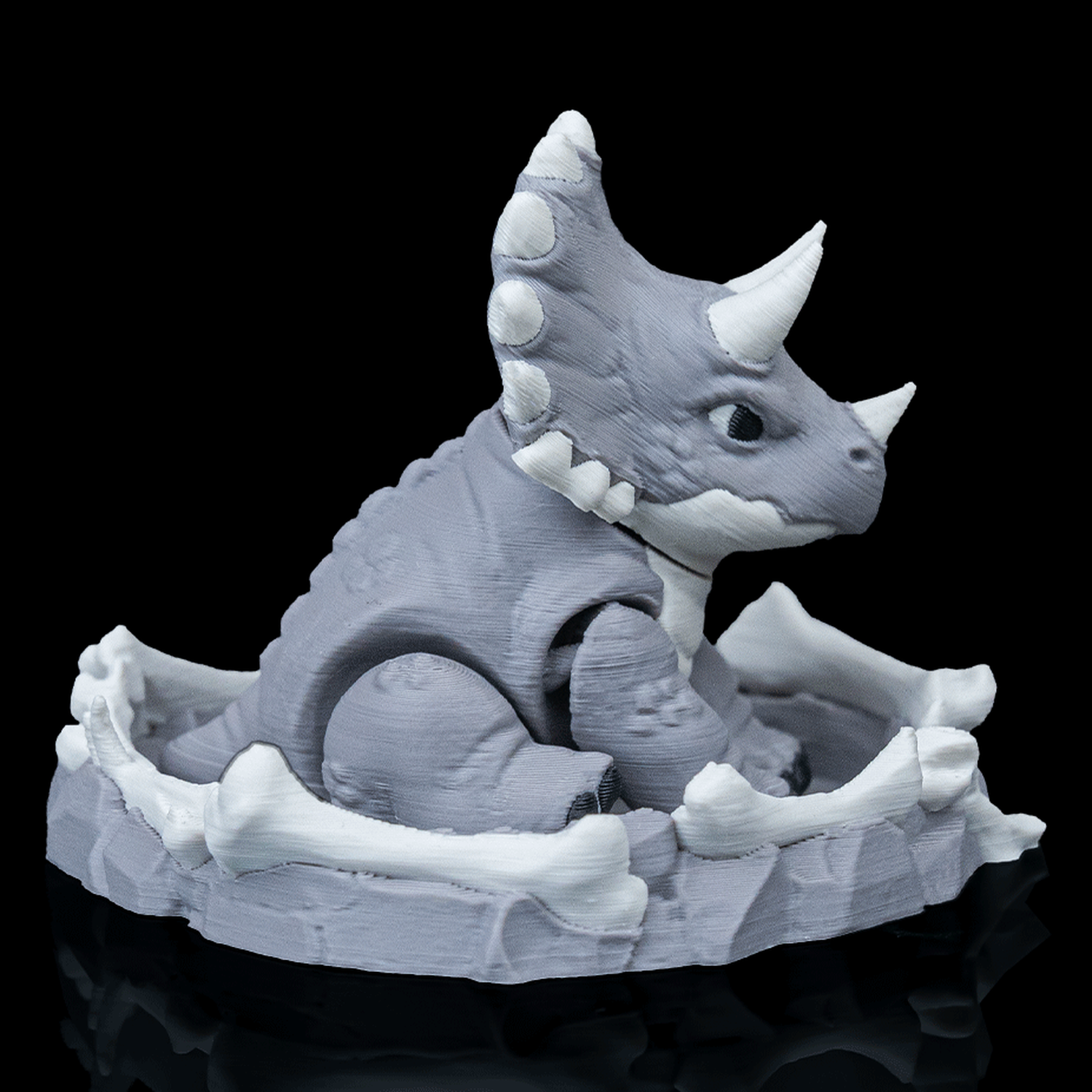 Juguete articulado Tiny Triceratops