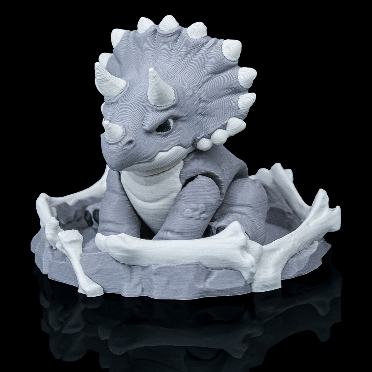 Juguete articulado Tiny Triceratops