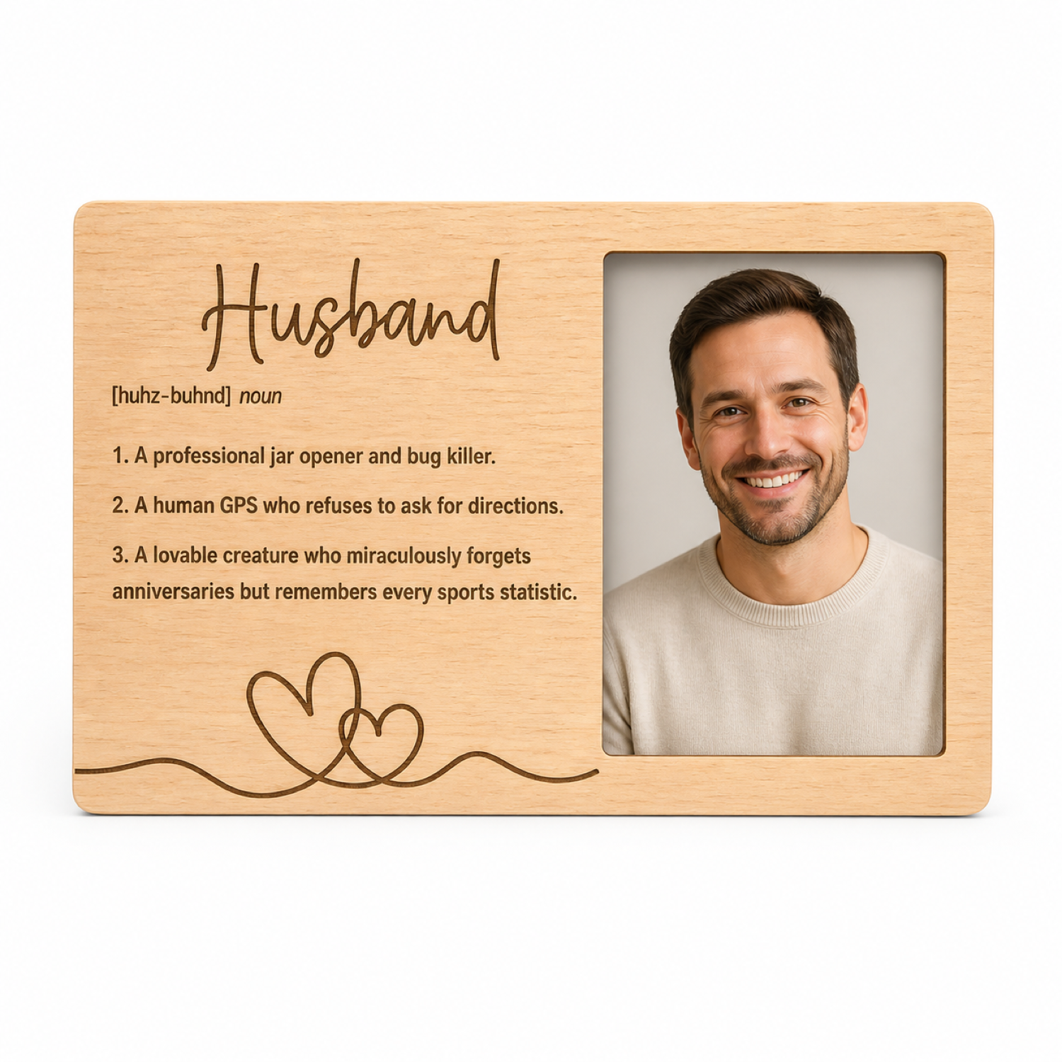 Funny Husband Definition Photo Frame