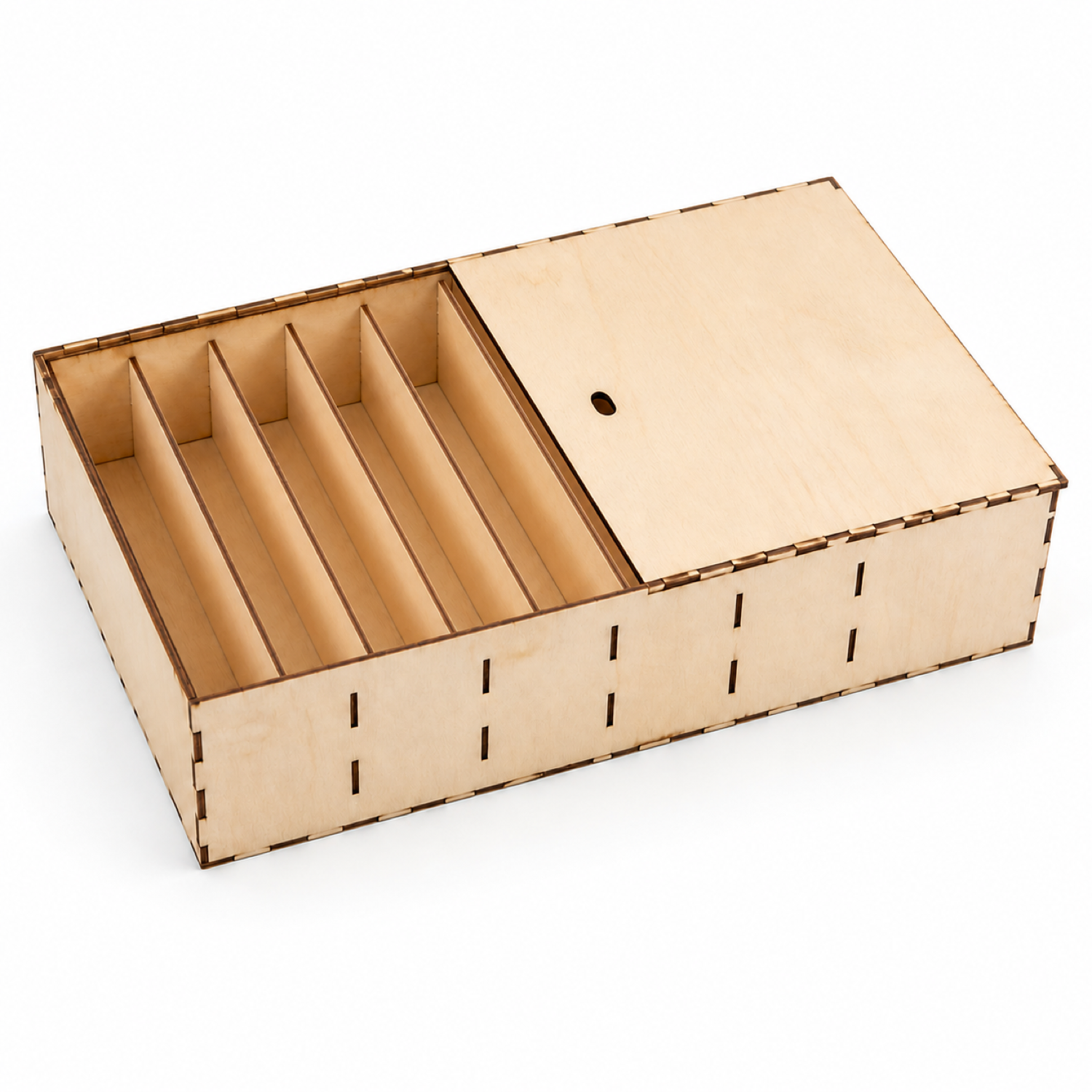 Slide Lid Laser Cut Organizer