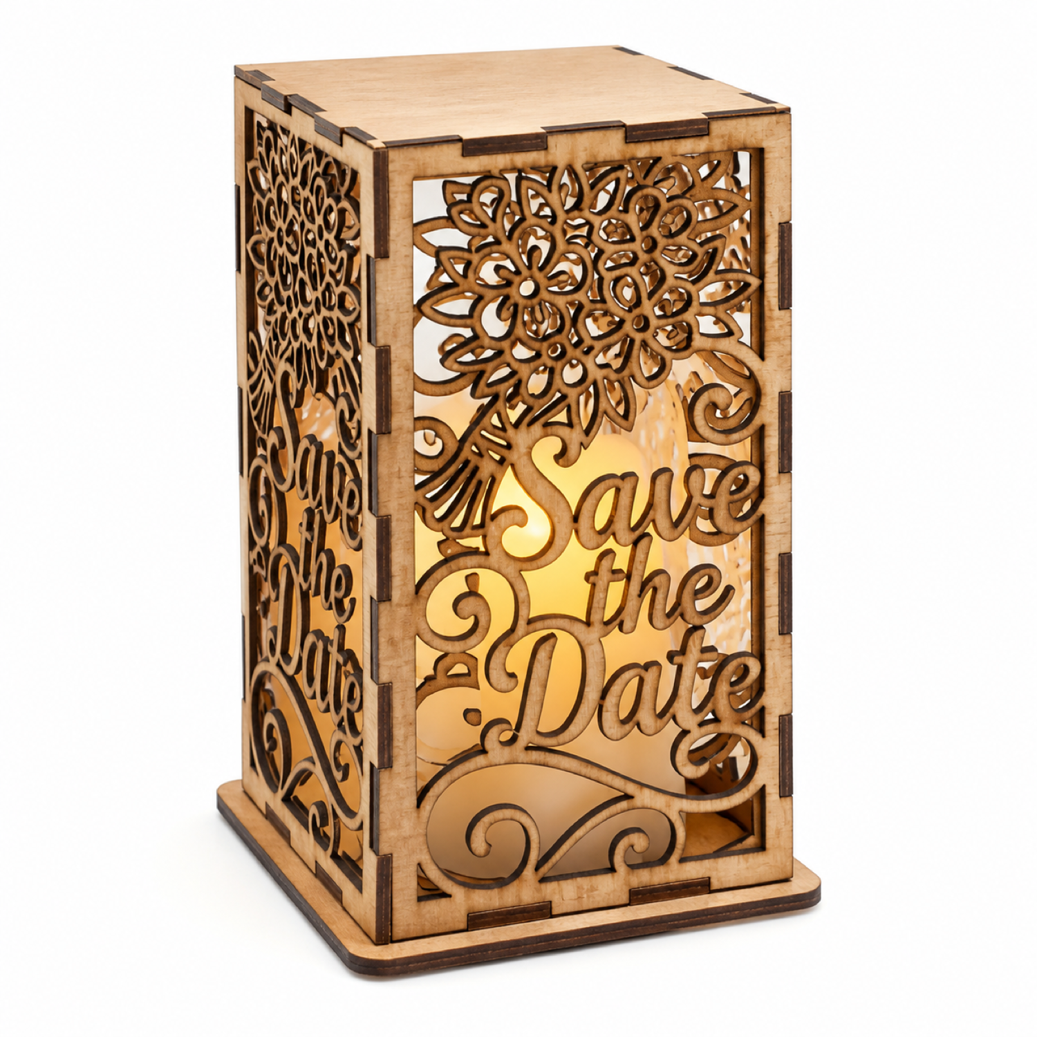Laser Cut Wedding Lantern SVG Bundle