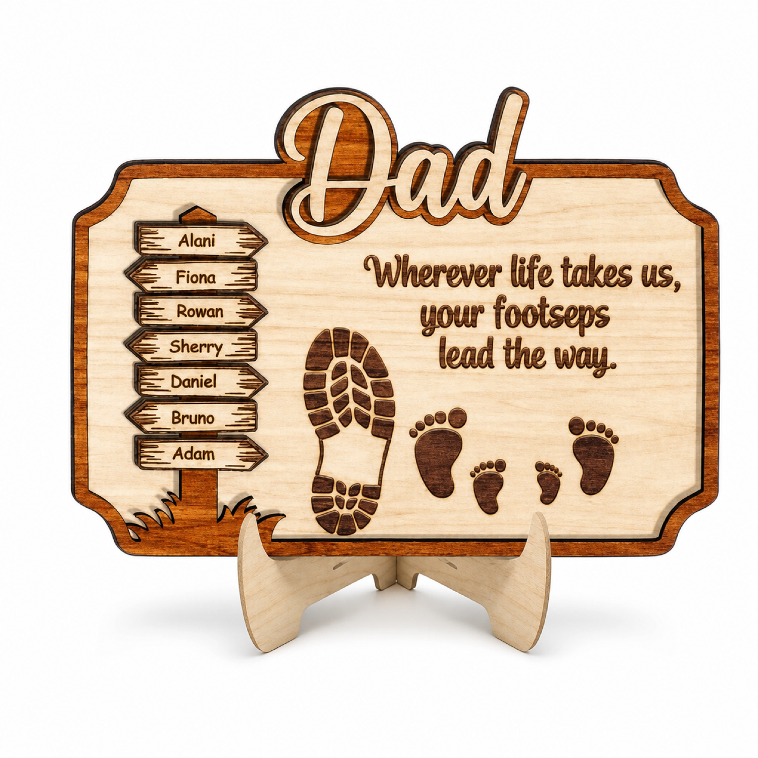 Personalized Father's Day Laser Cut File
