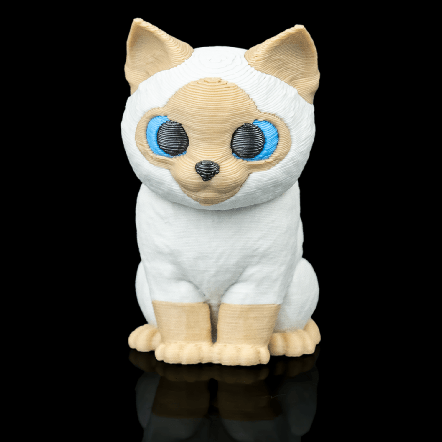 Llavero de gato siamés Cuddle Pack