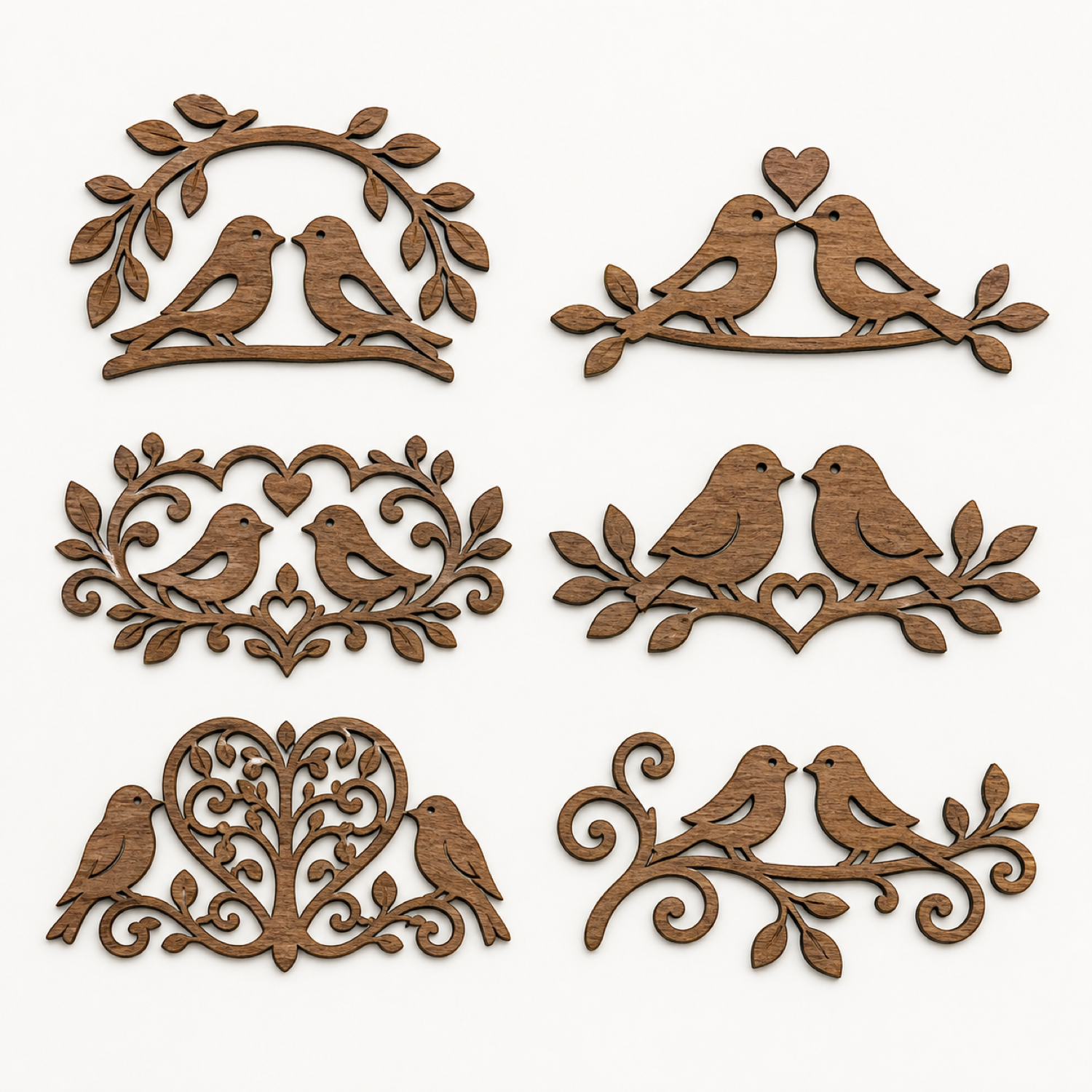 Wedding Love Birds Laser Cut Bundle