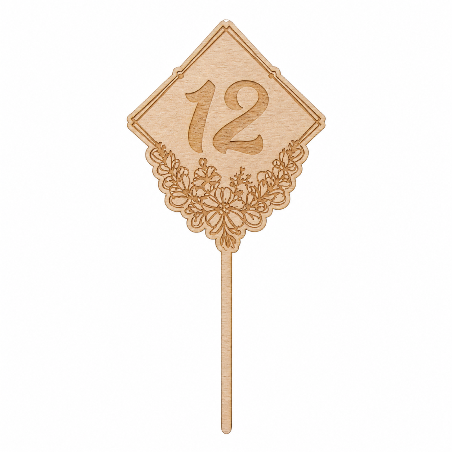 Wedding Table Numbers SVG Set