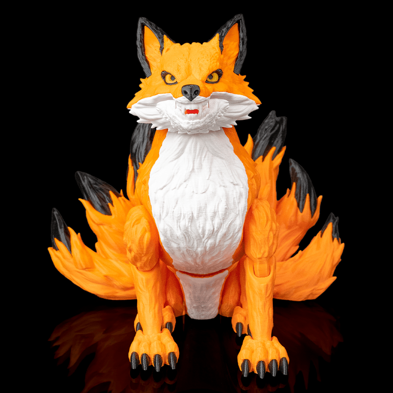 Figura decorativa Seven-Tailed Kitsune