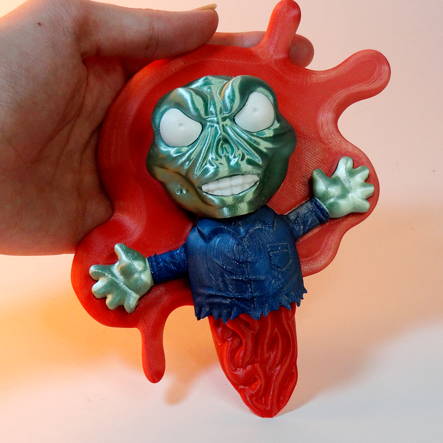 Tope de puerta Zombi