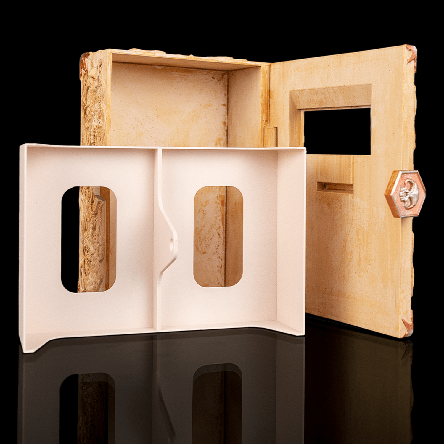 Caja para mazo Bone Carving