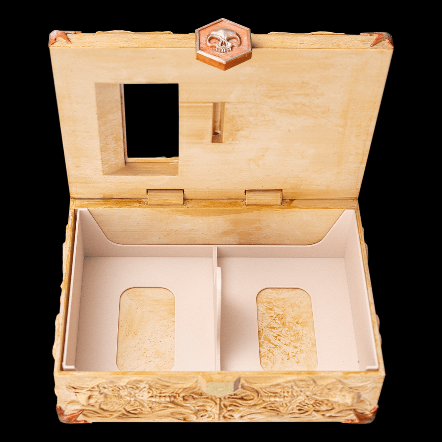 Caja para mazo Bone Carving