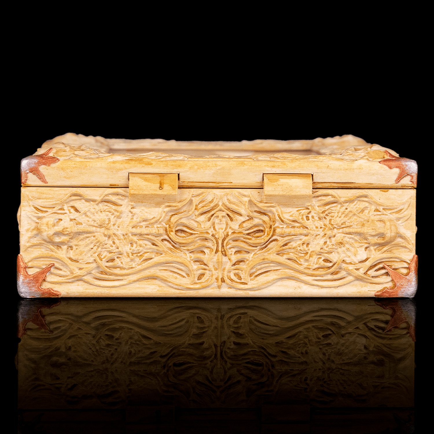 Caja para mazo Bone Carving