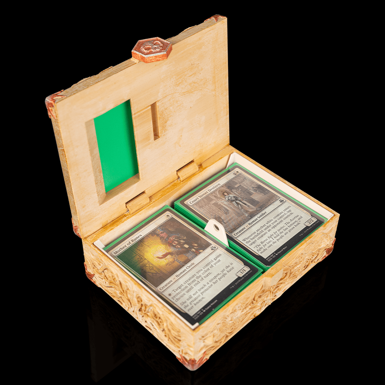 Caja para mazo Bone Carving