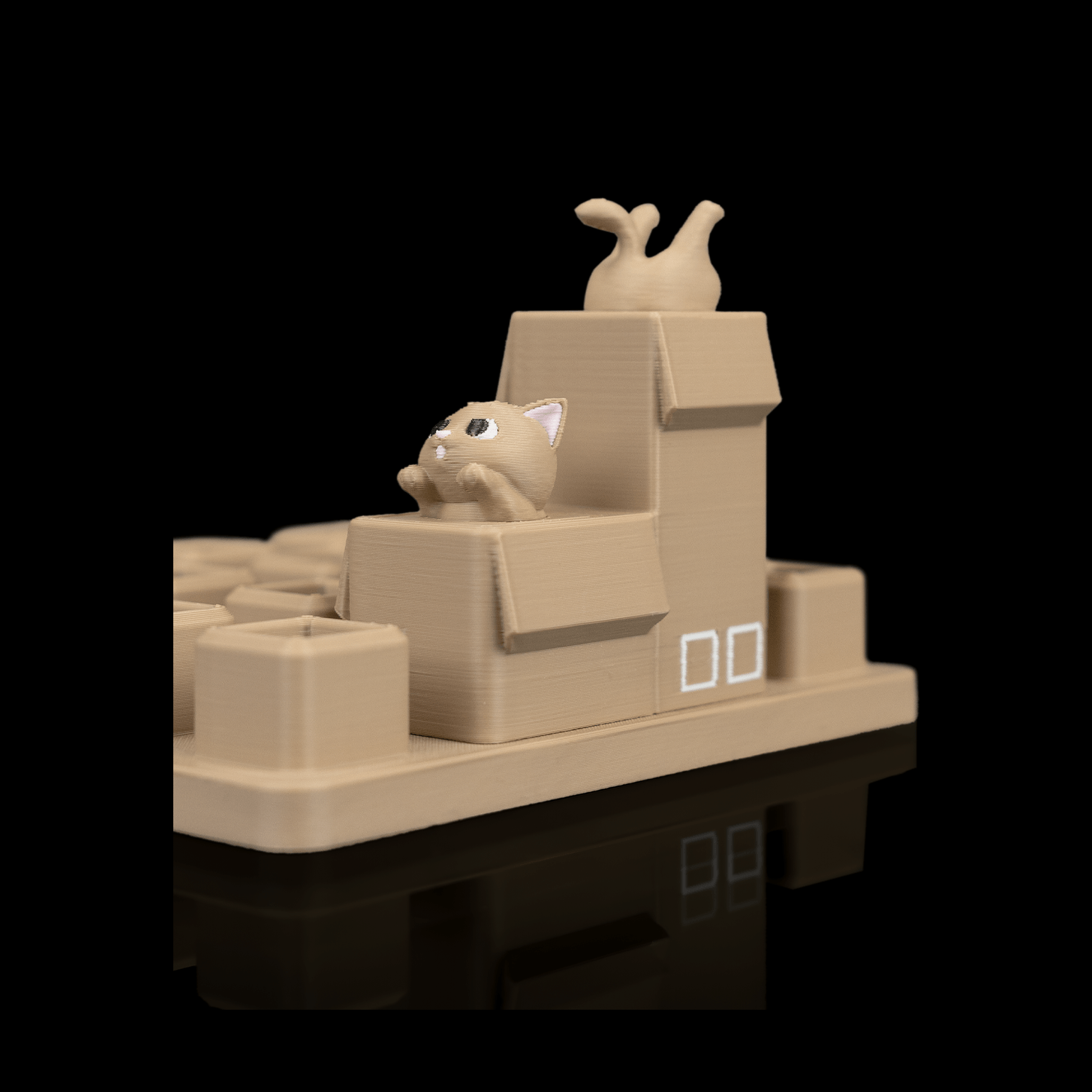 Juguete articulado Kitty Stacks - Puzzle