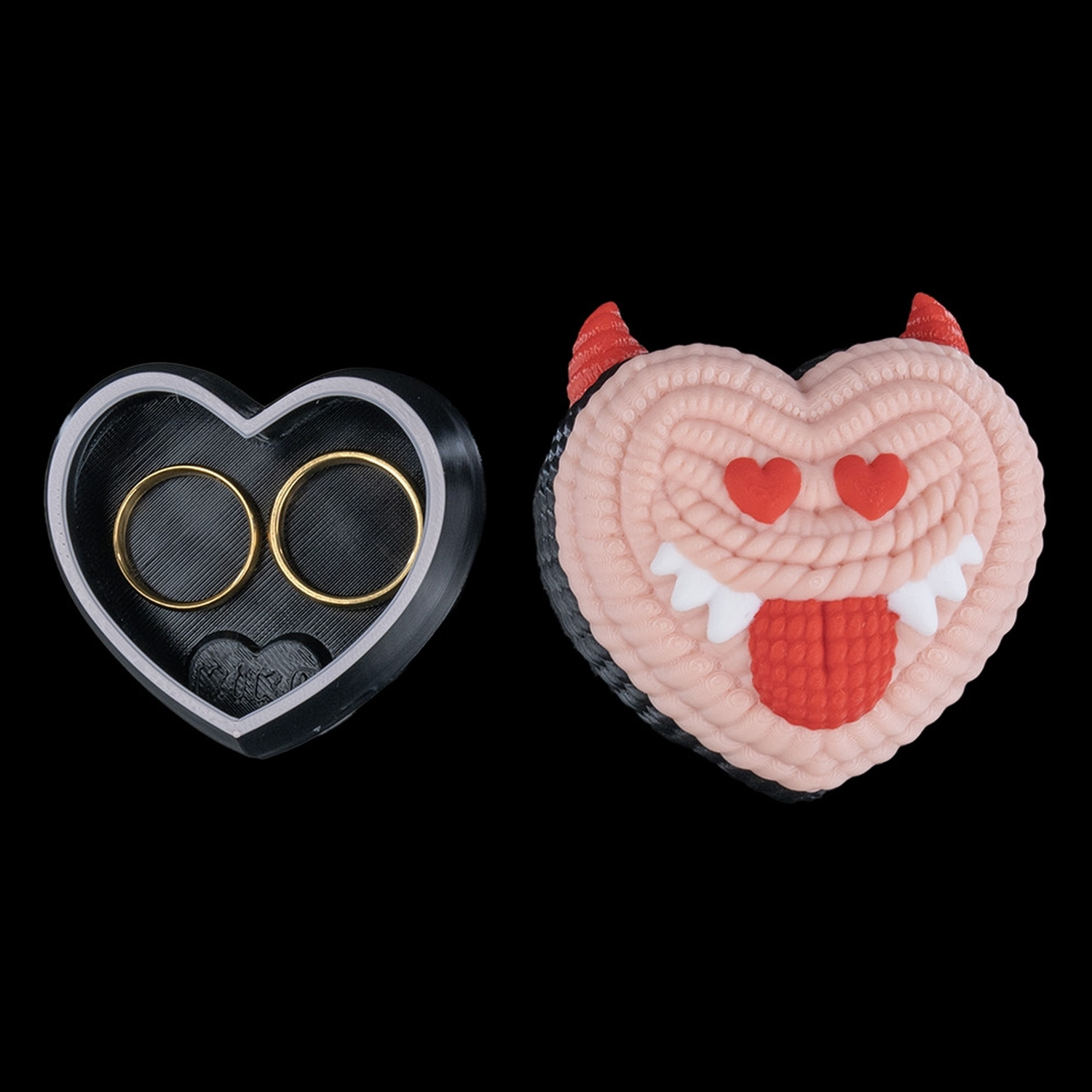 Caja decorativa Hearts of love