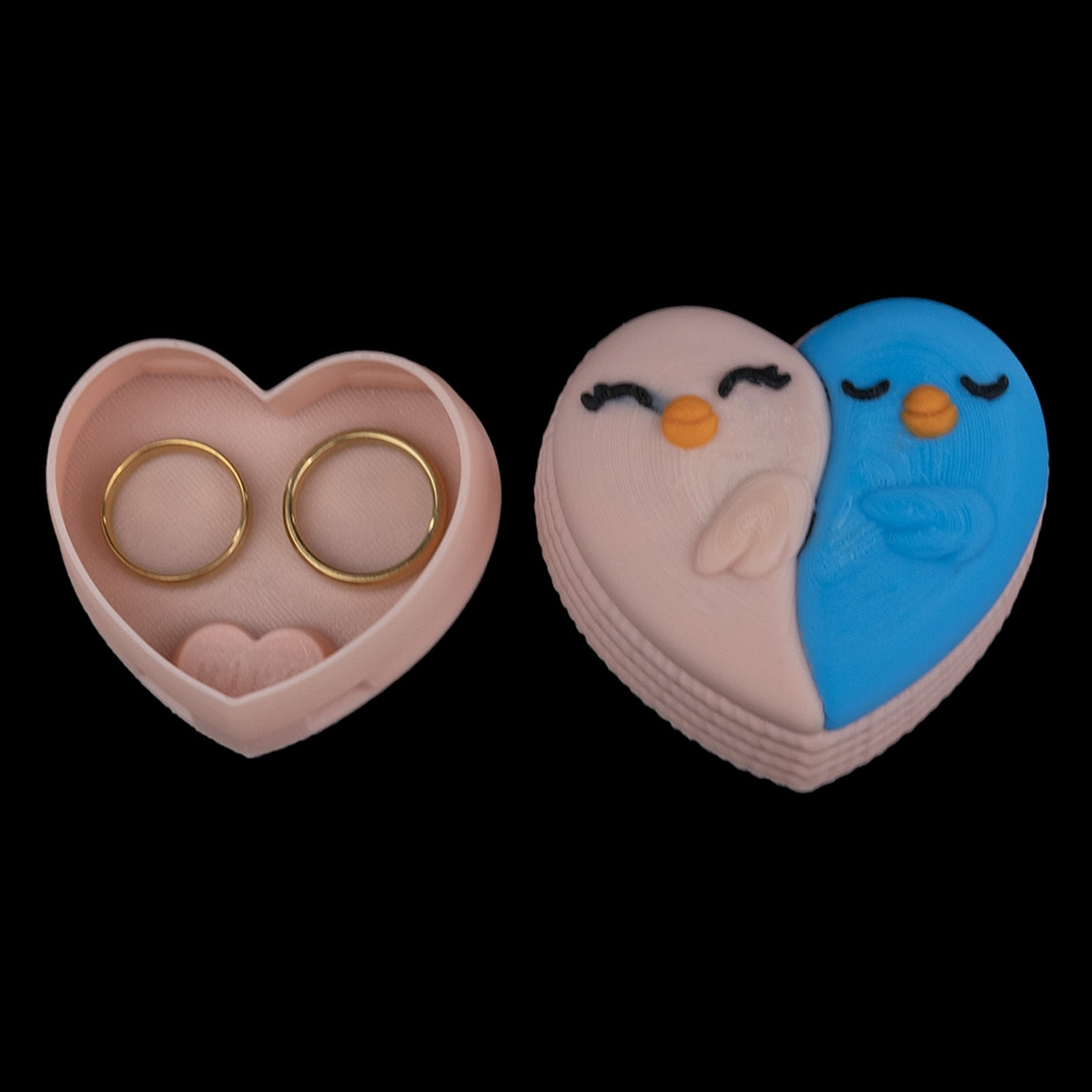 Caja decorativa Hearts of love