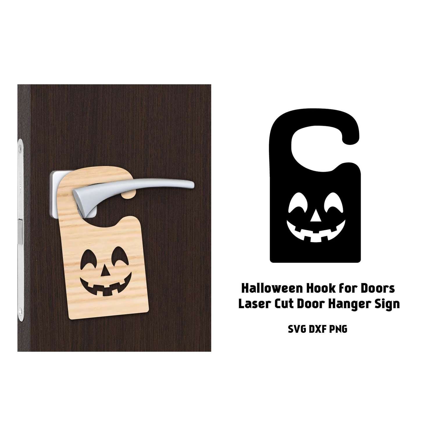 Halloween Laser Cut. Halloween SVG. Hall