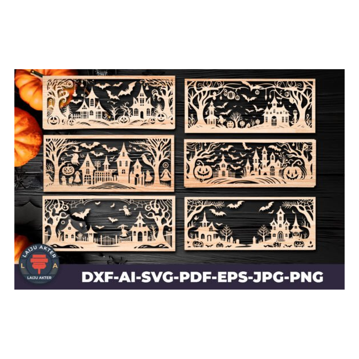 Laser Cut Halloween Halloween Laser Cut