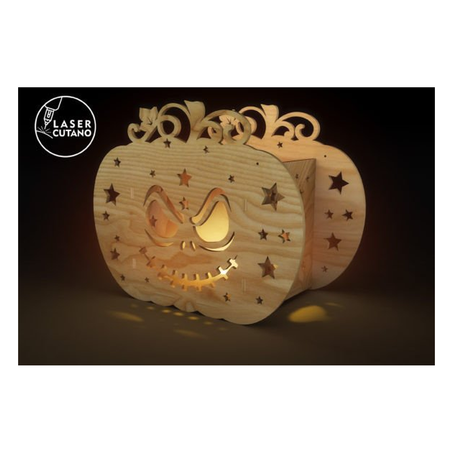 HALLOWEEN PUMPKIN BUNDLE, Candle Holder
