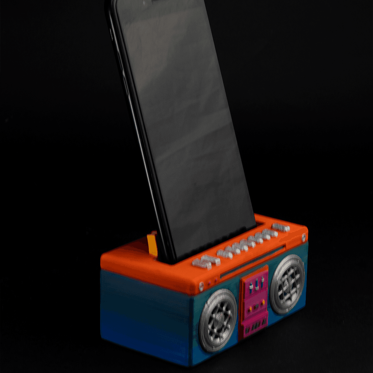 Amplificador de teléfono Boombox años 90
