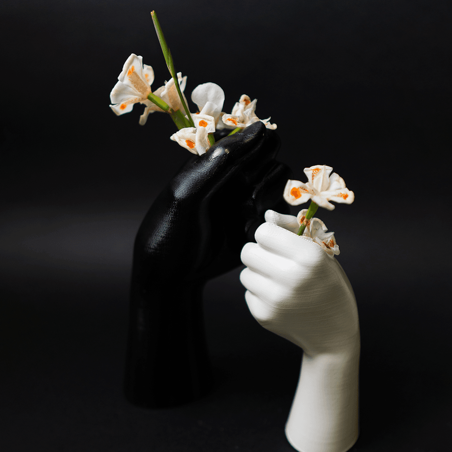 Jarrón Mano floral