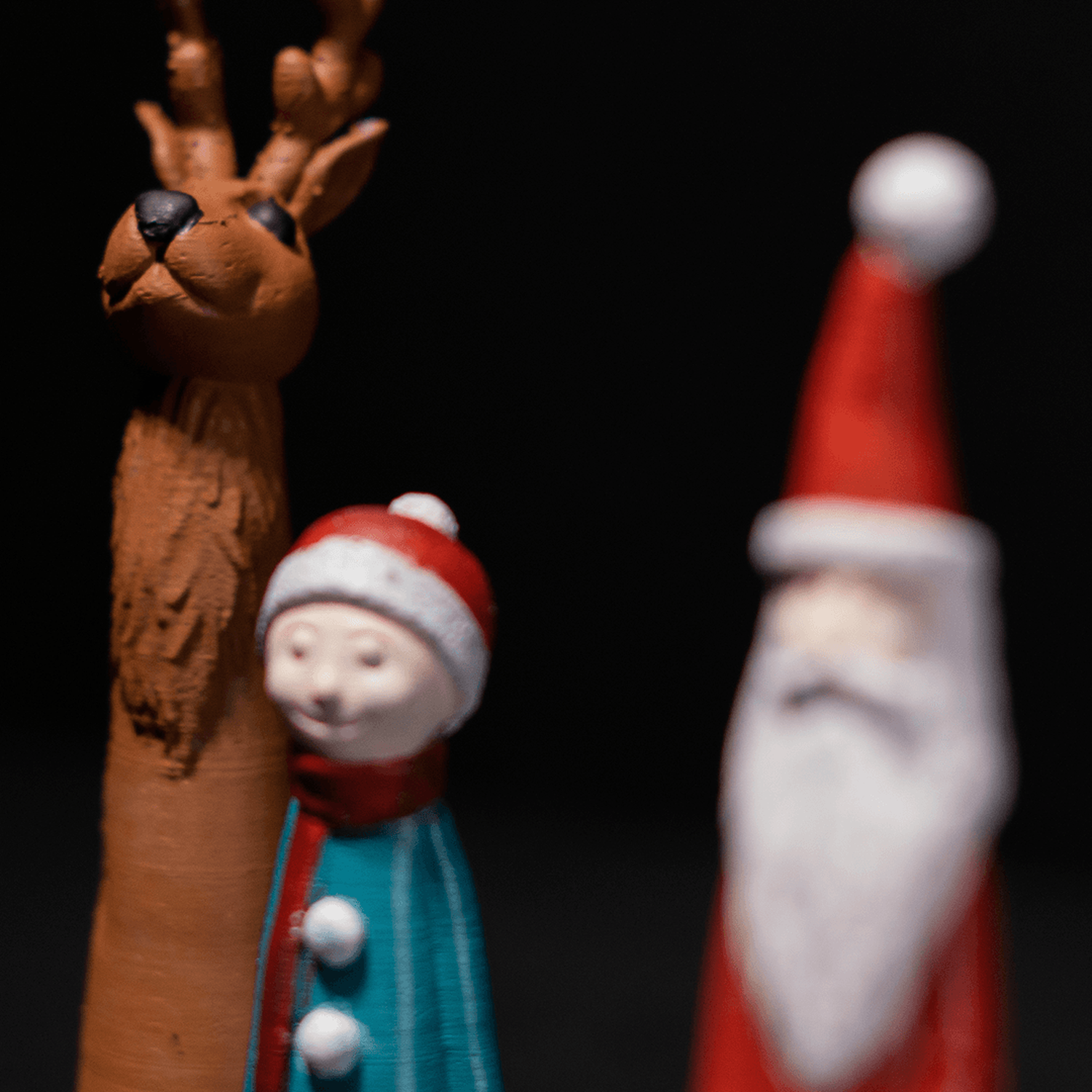 Lanzamiento de anillas navideño