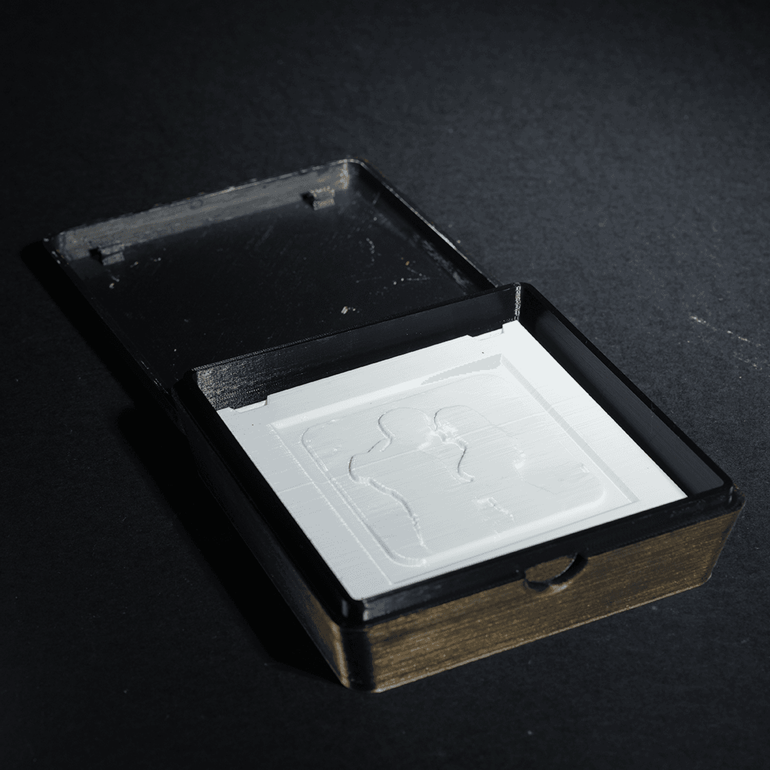 Caja de recuerdos de litofanía