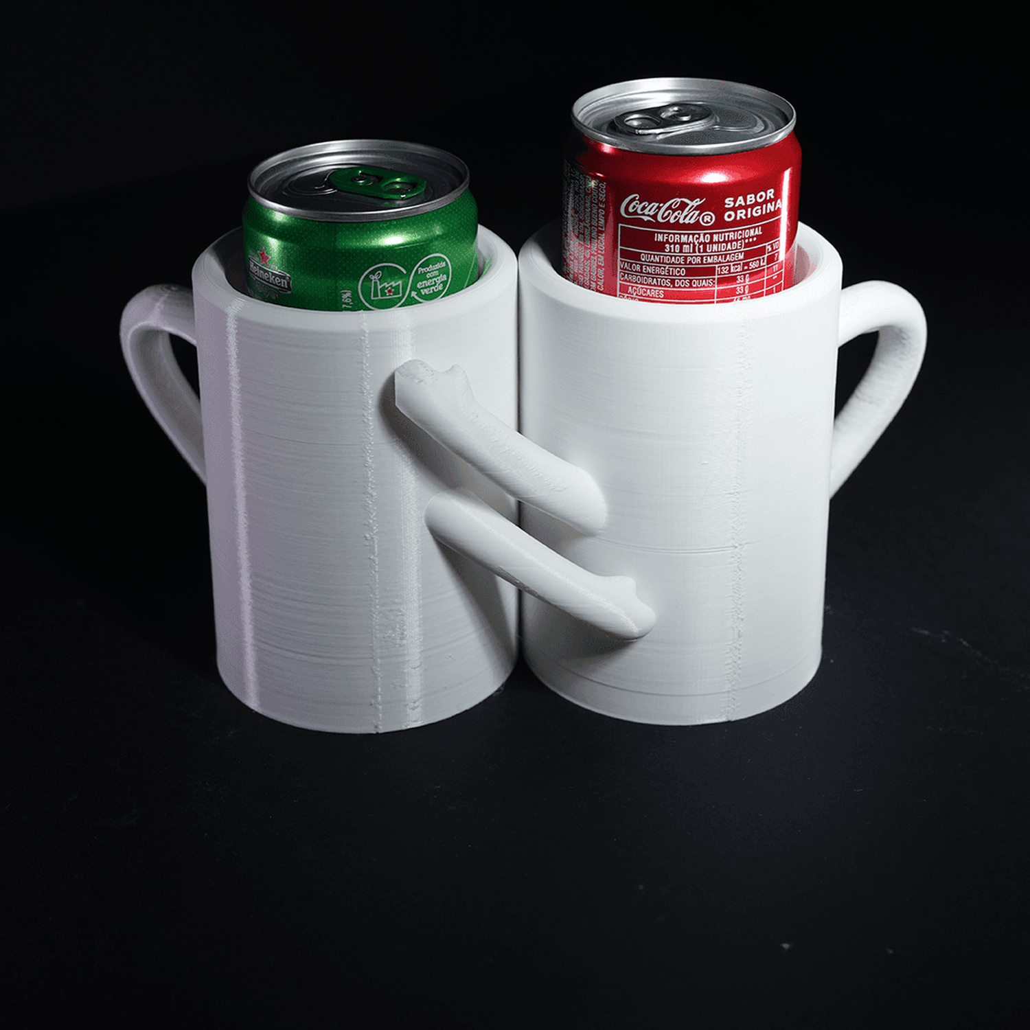 Soportes para bebidas de pareja personalizables