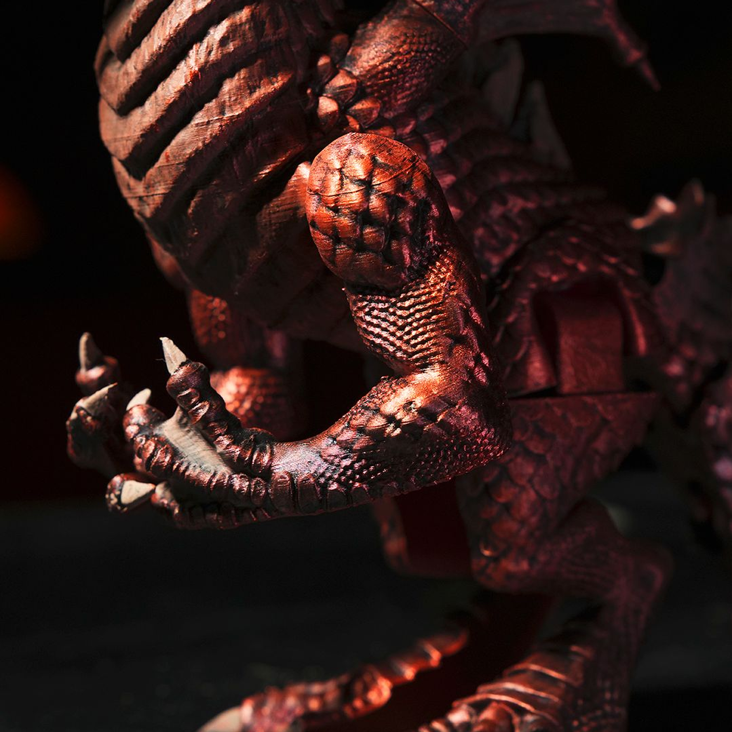 Dragón articulado épico