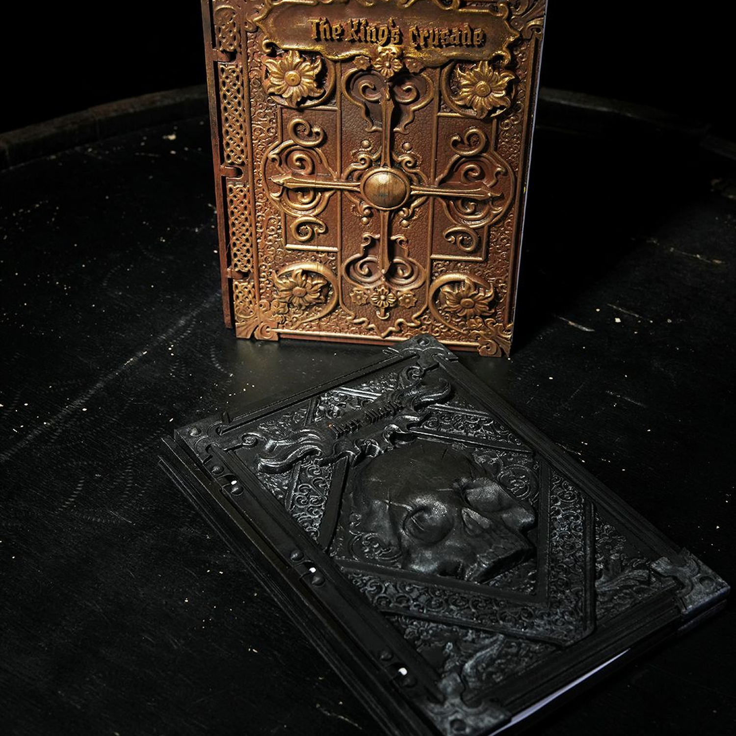Custom Dark Notebook Cover