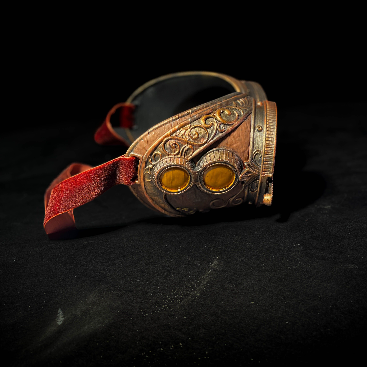 Steampunk 3D-Printed Goggles