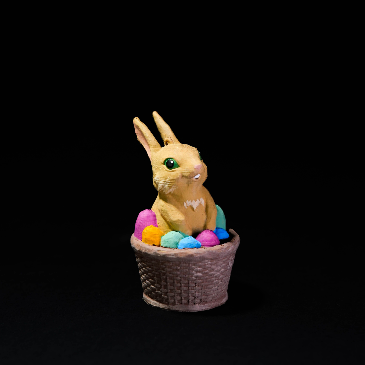 “Hand-carved” Easter Ornaments