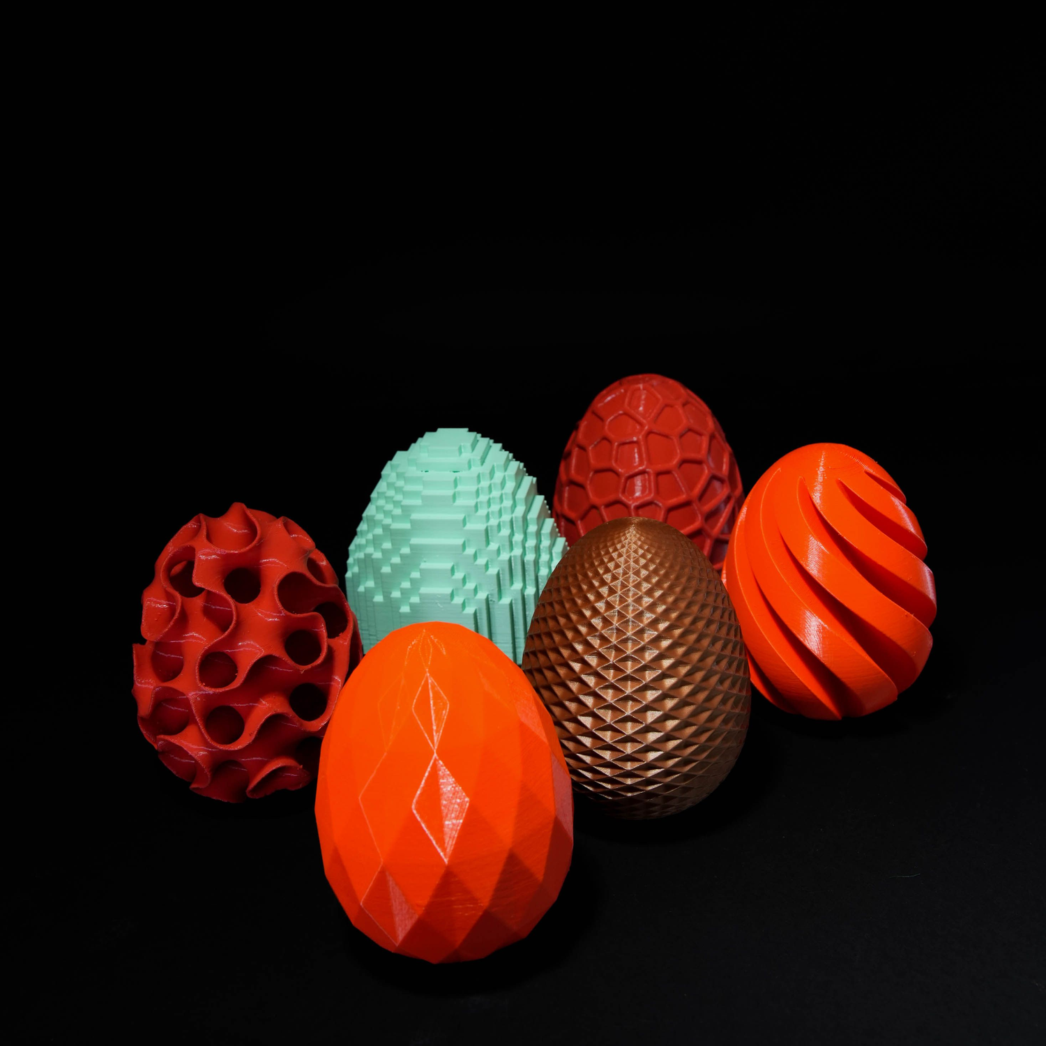 3D-Printed Easter Eggs