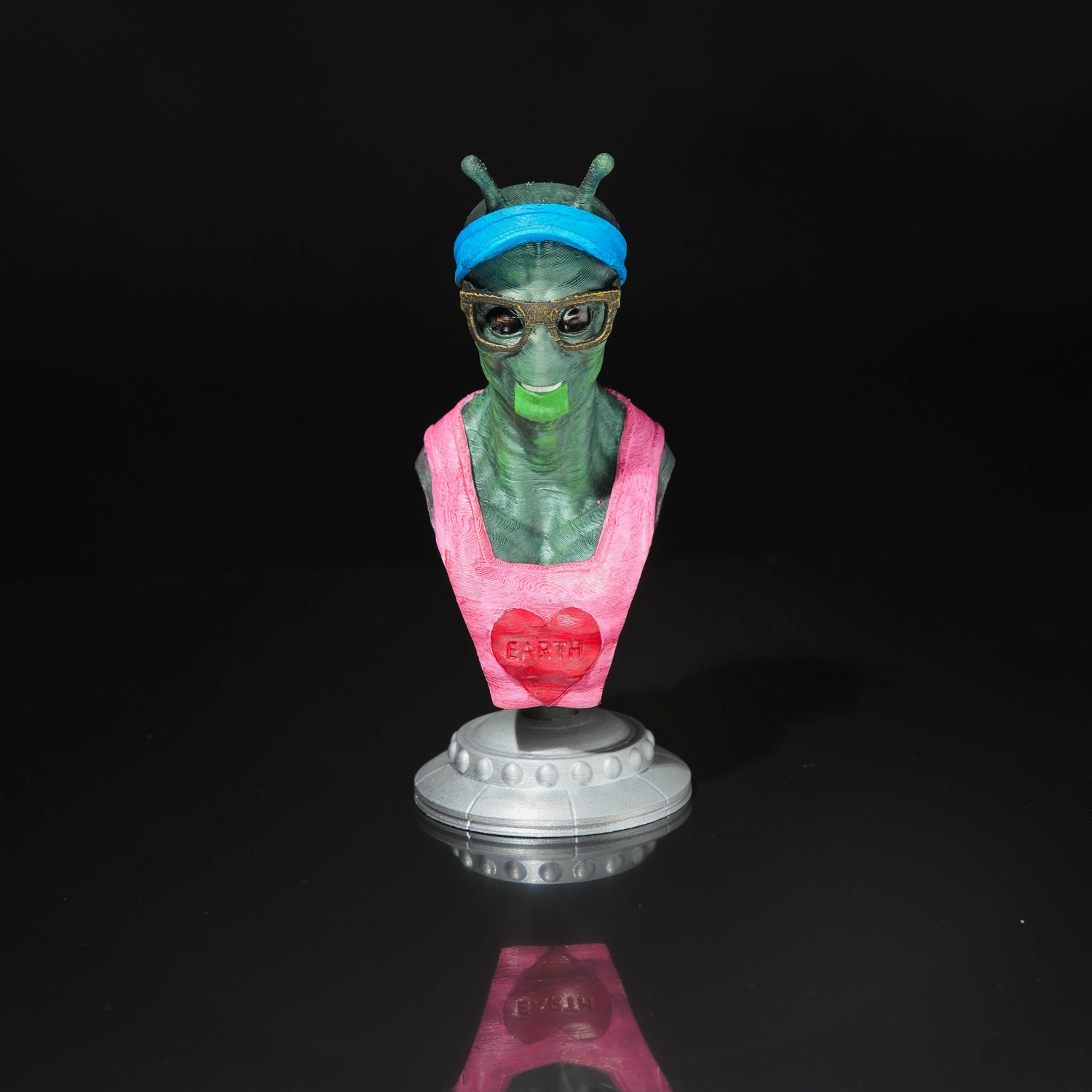 Alien Tourist Bust #3 - Kevin