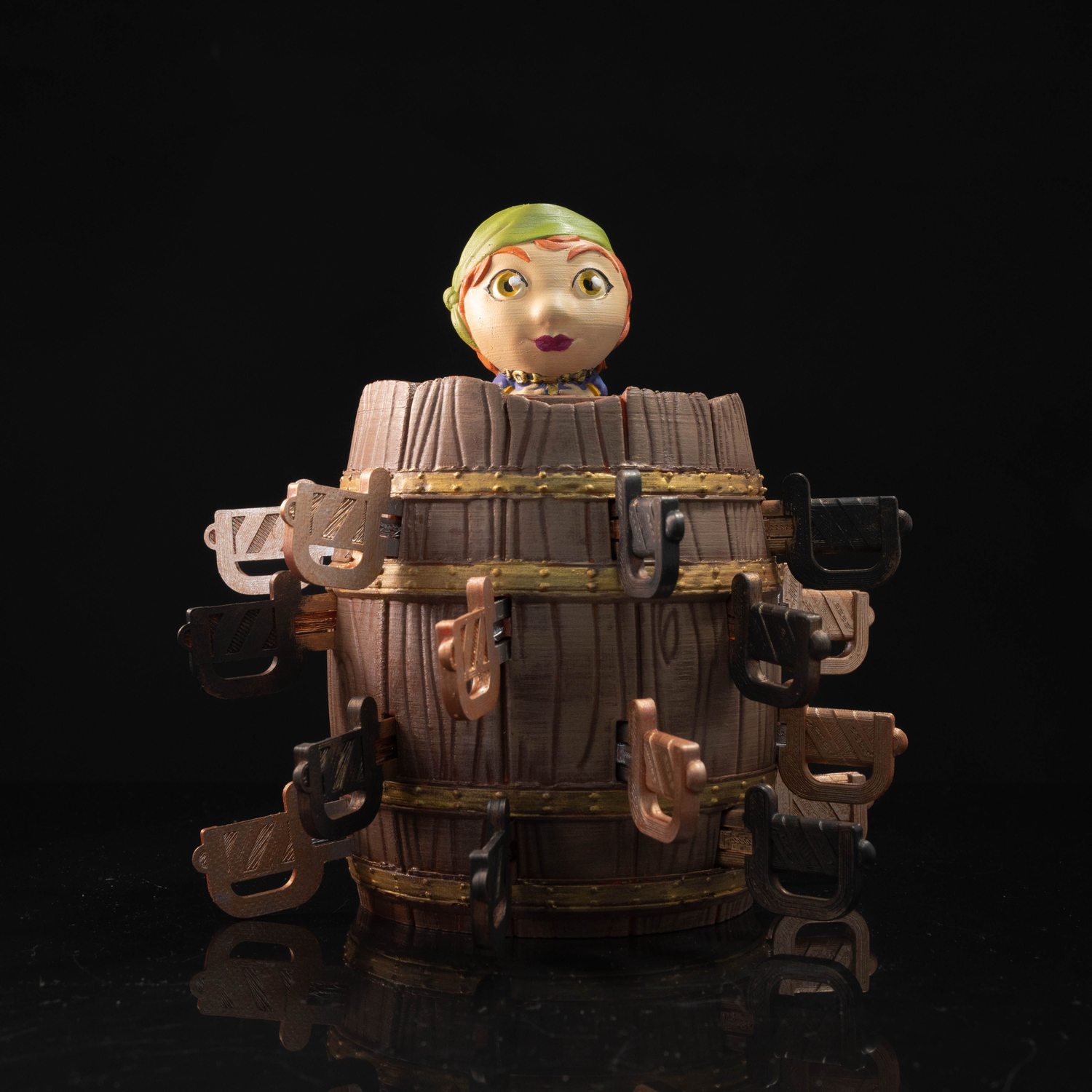 Pirate Roulette Barrel