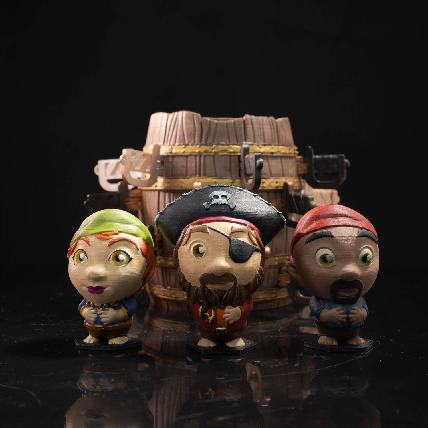 Pirate Roulette Barrel
