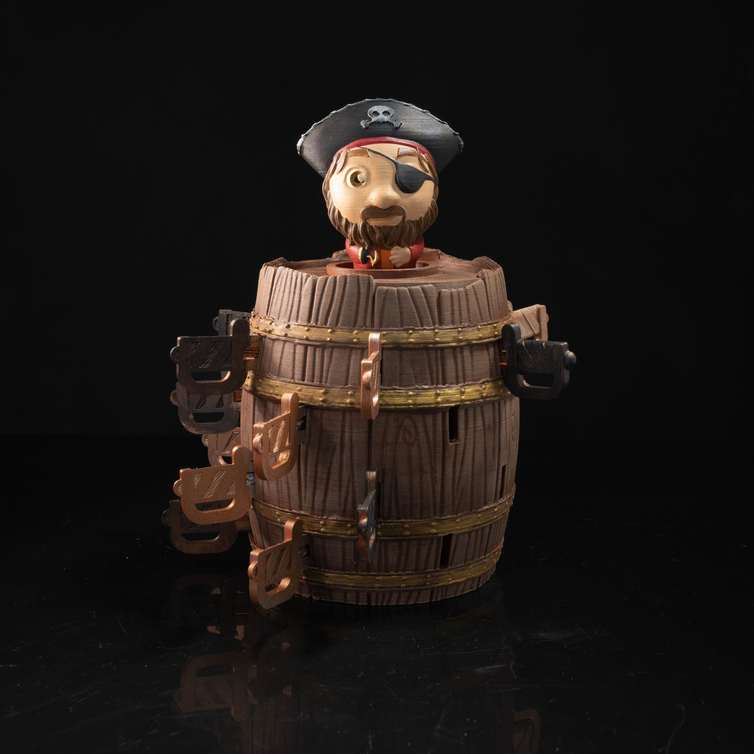 Pirate Roulette Barrel