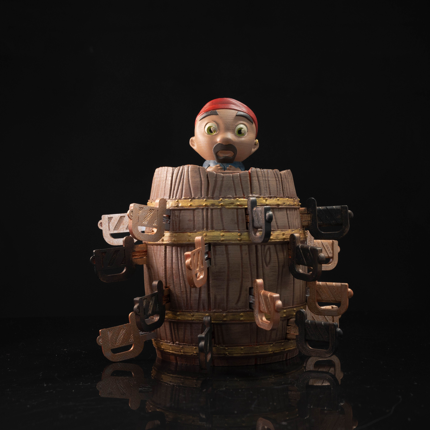 Pirate Roulette Barrel
