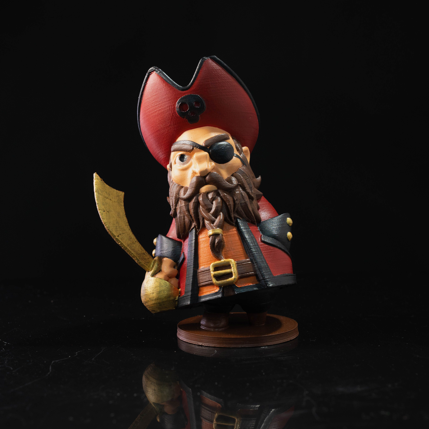 Buccollapsible #1: Captain Goldensword