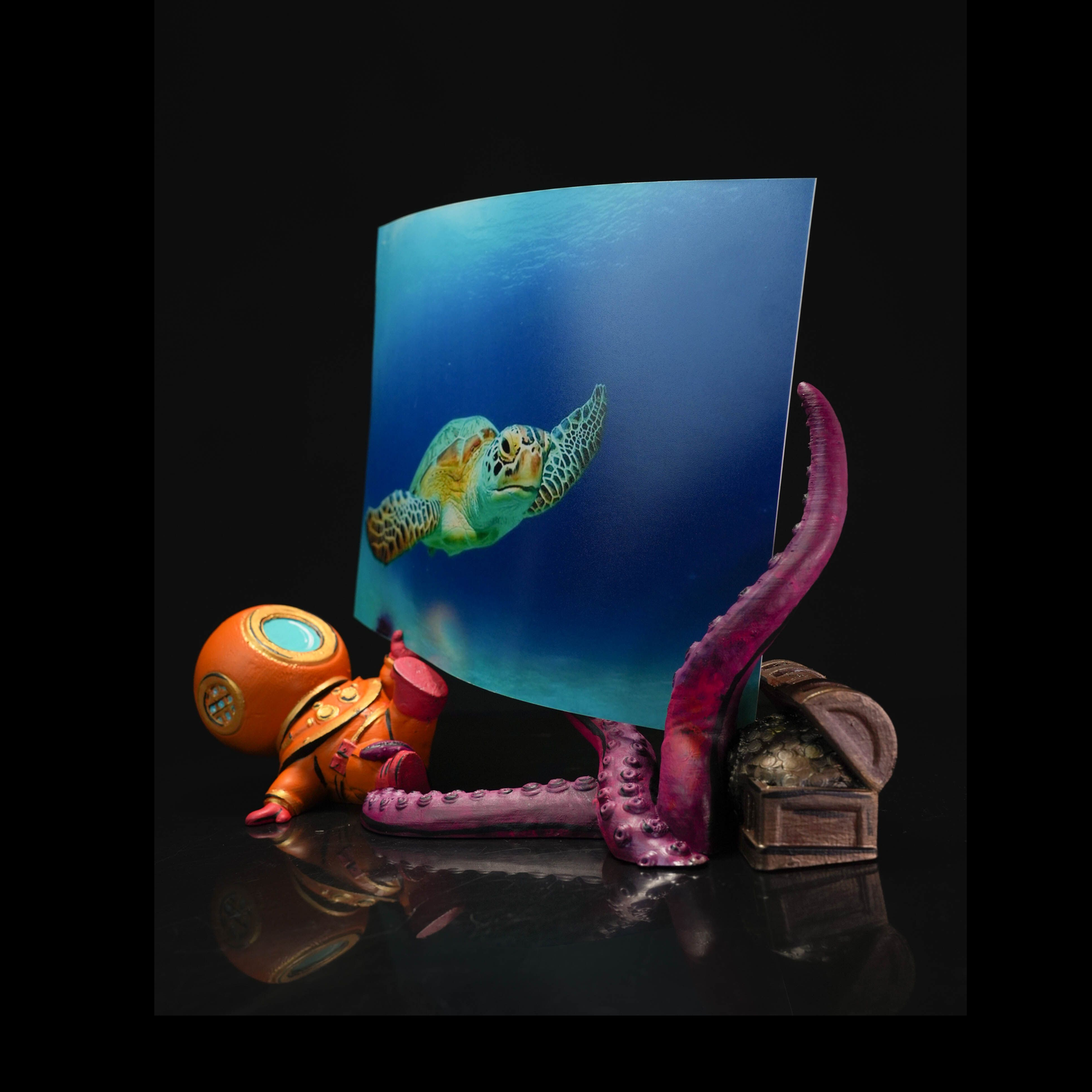 Soporte para fotos Deep Diver