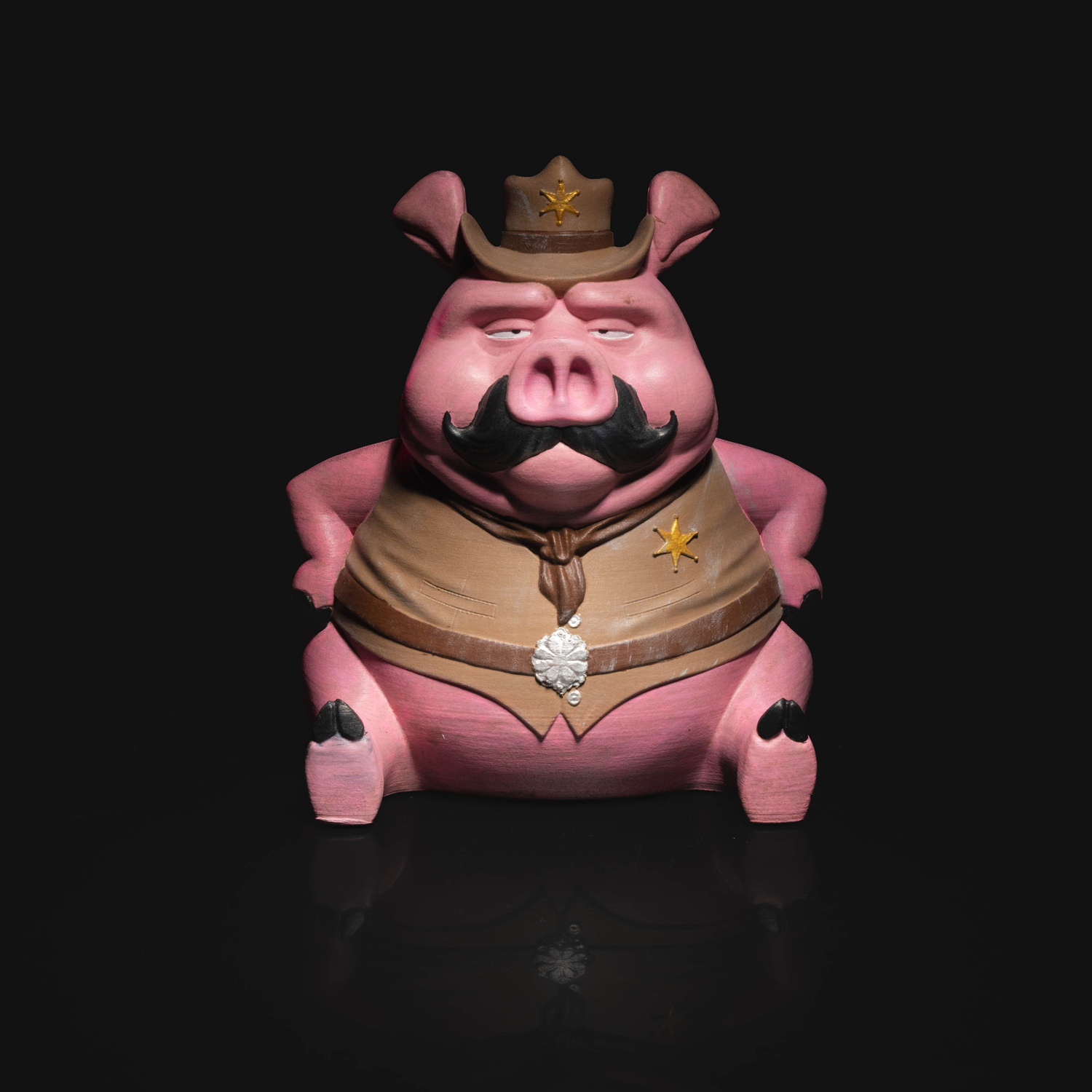 Piggy Bank - Sheriff Bacon Buck