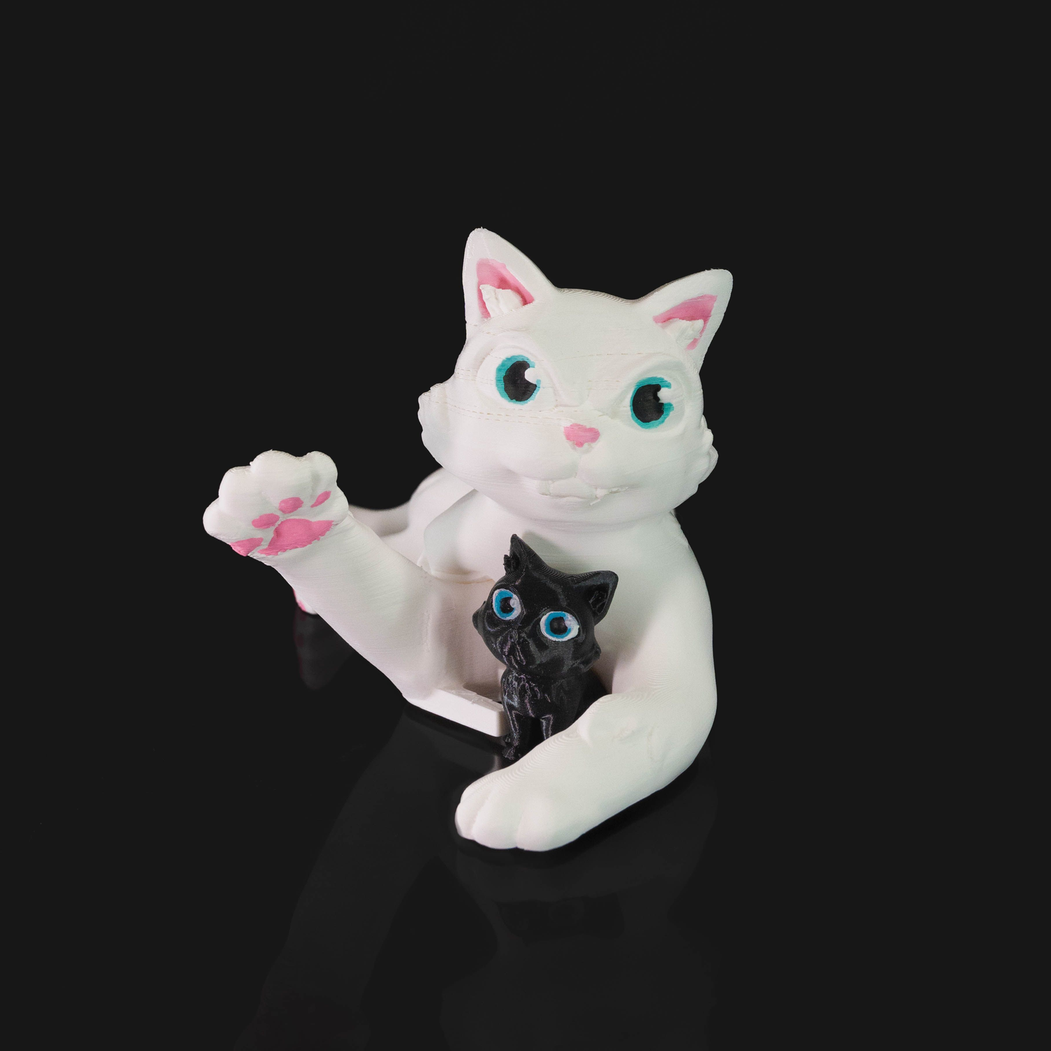 Helicopter Mama Cat