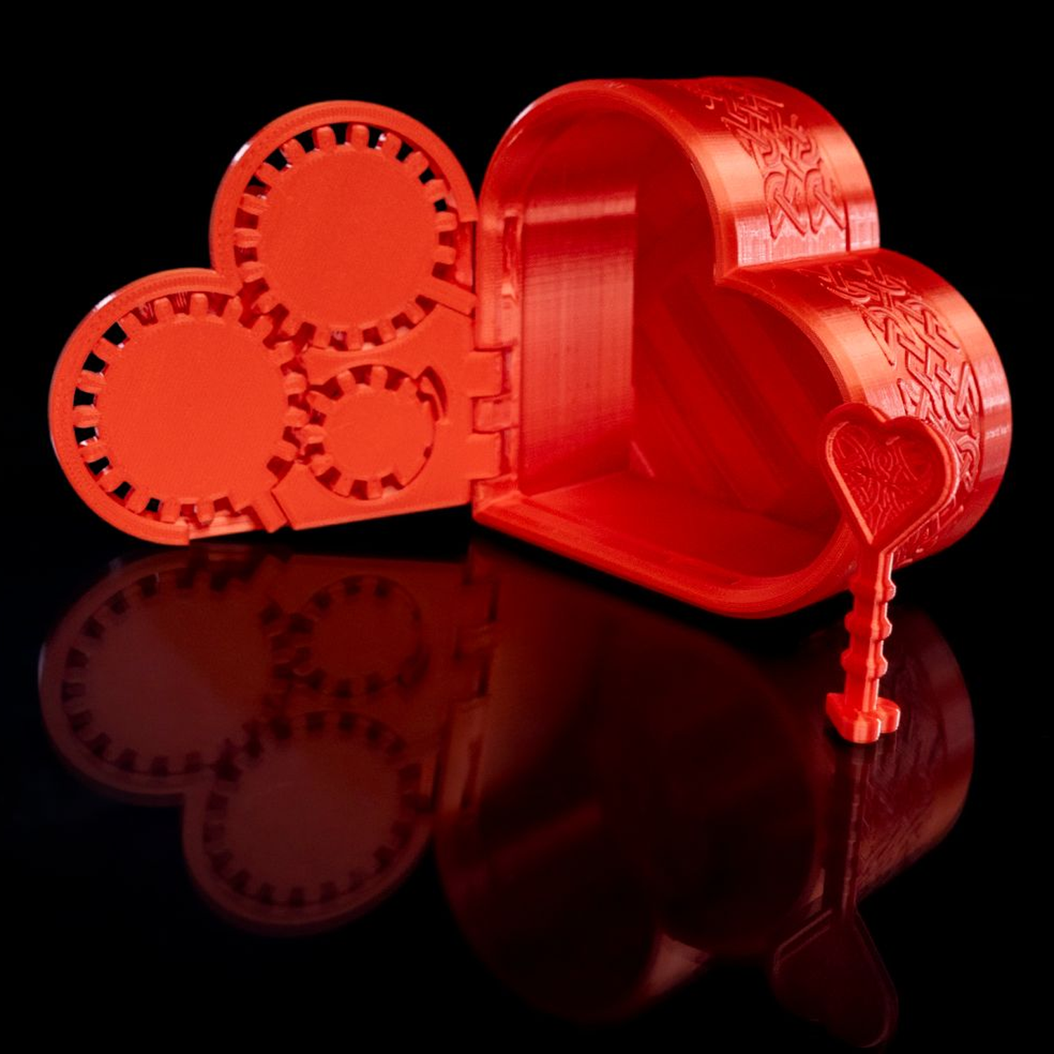 Caja de regalo Geared Heart