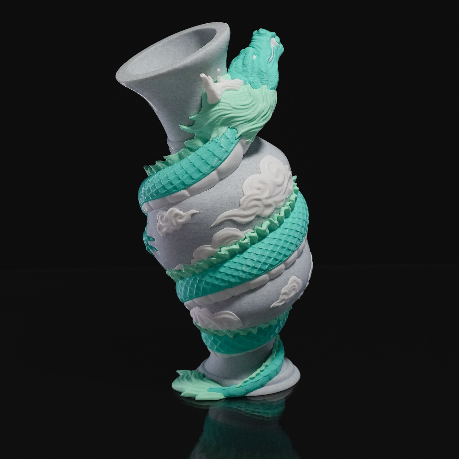 Dragon Wrapped Vase 2.0