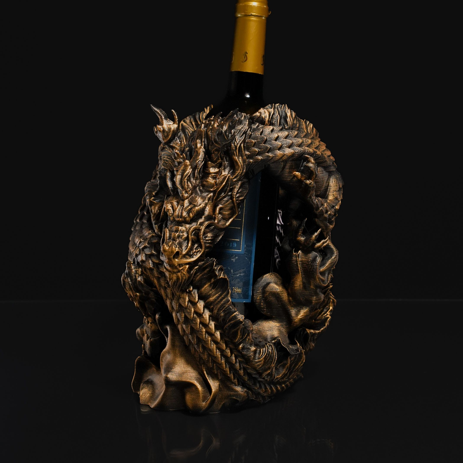 Chinese Dragon - Wine Holder