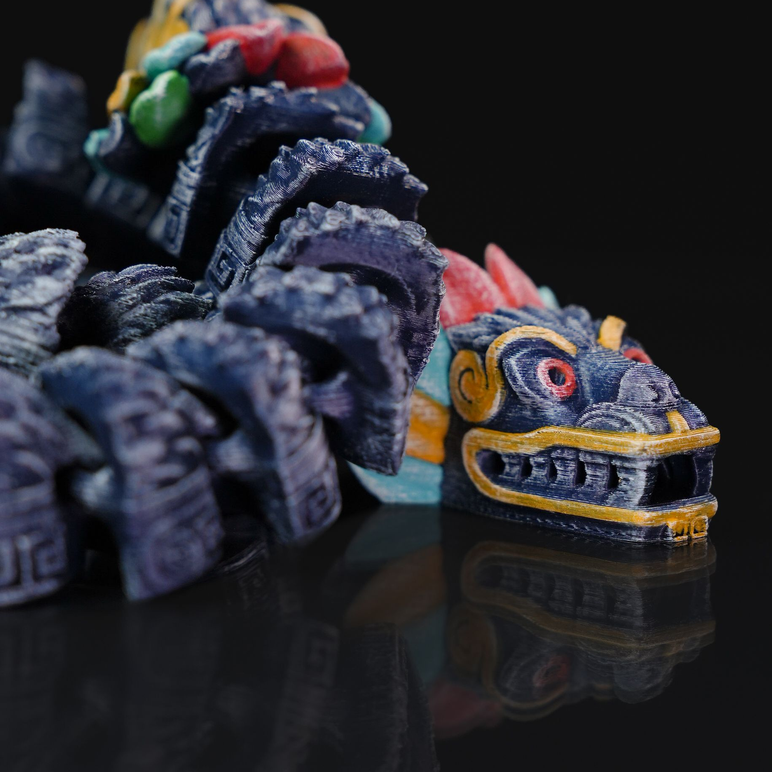 Quetzalcoatl Two Headed Dragon