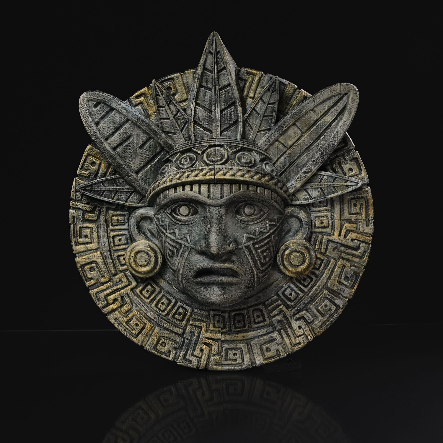 Tlatoani Chief Wall Piece