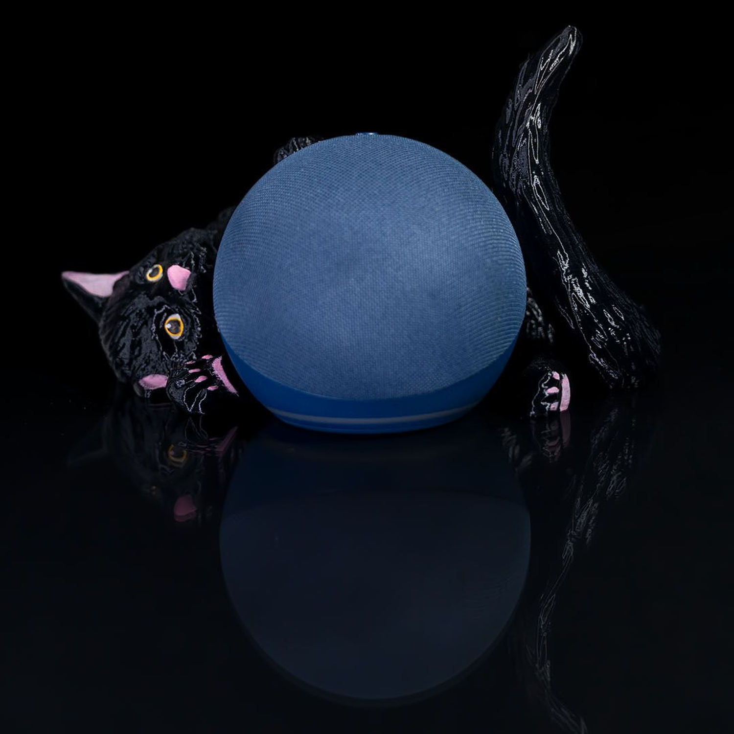 Gato and Yarn Echo Dot Soporte