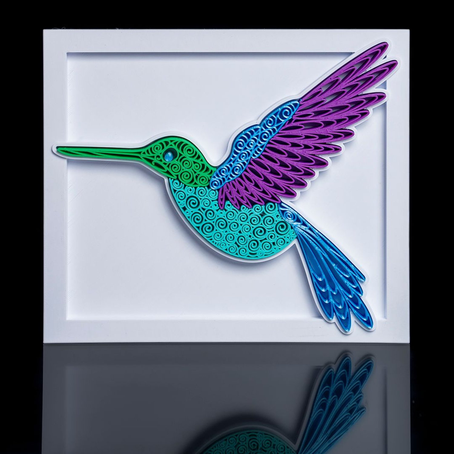 Quilled Humming Bird