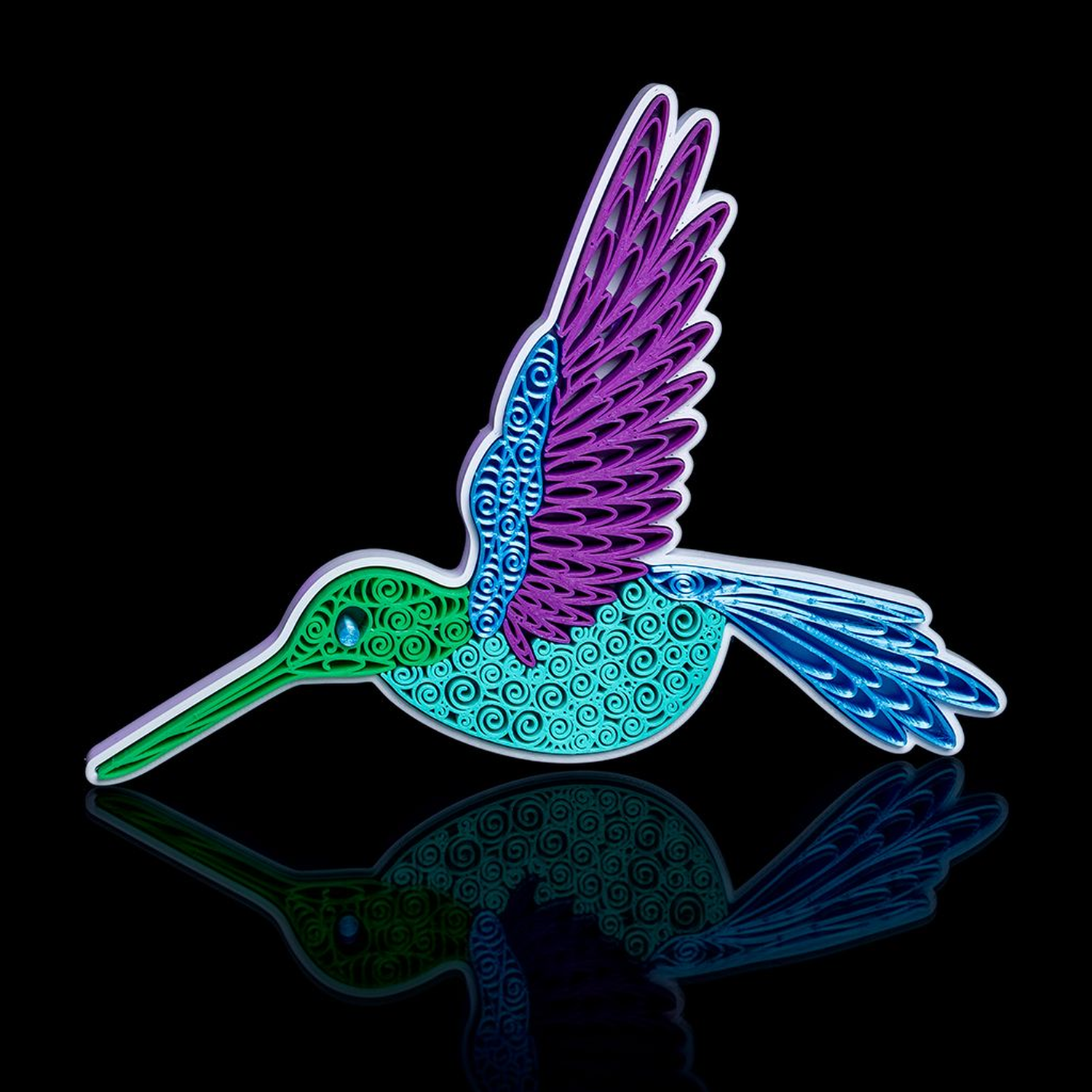Quilled Humming Bird